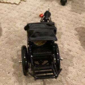 Black Vintage Style Art Piece